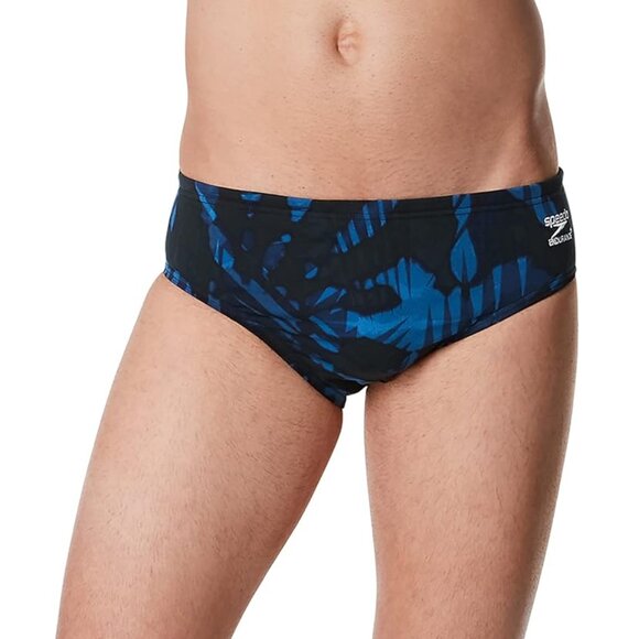 Men's Swimsuit Brief Endurance+ Printed Team Colors